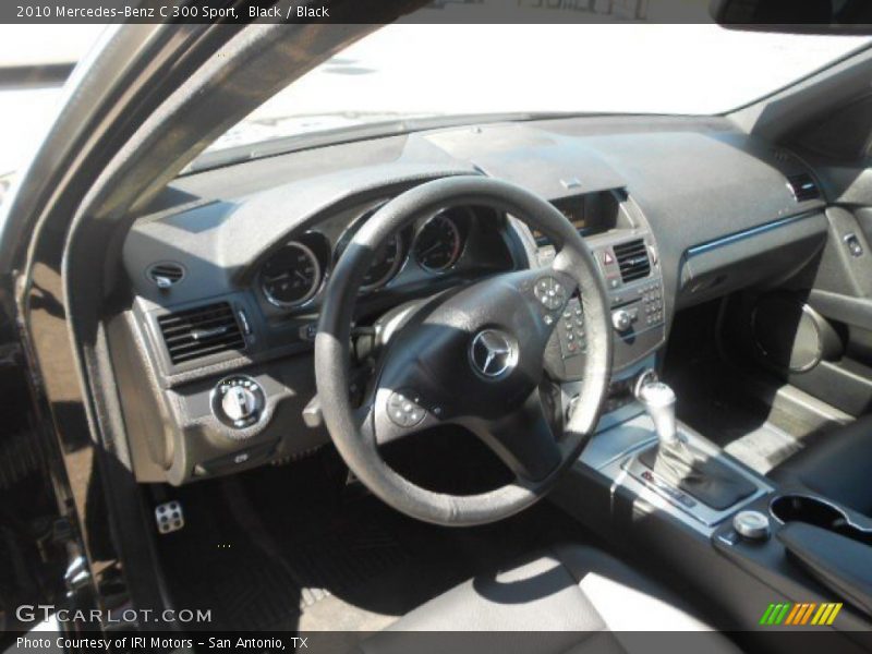 Black / Black 2010 Mercedes-Benz C 300 Sport