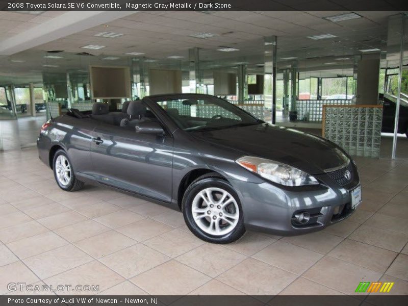 Magnetic Gray Metallic / Dark Stone 2008 Toyota Solara SE V6 Convertible