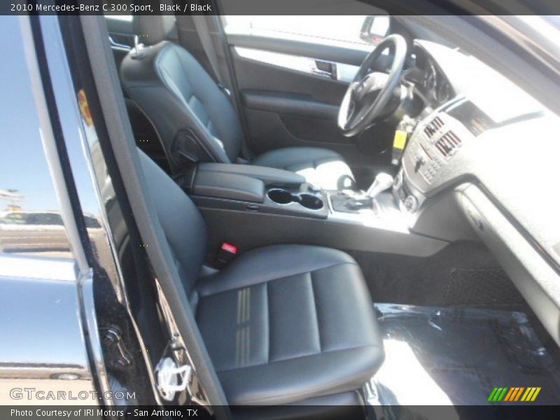 Black / Black 2010 Mercedes-Benz C 300 Sport