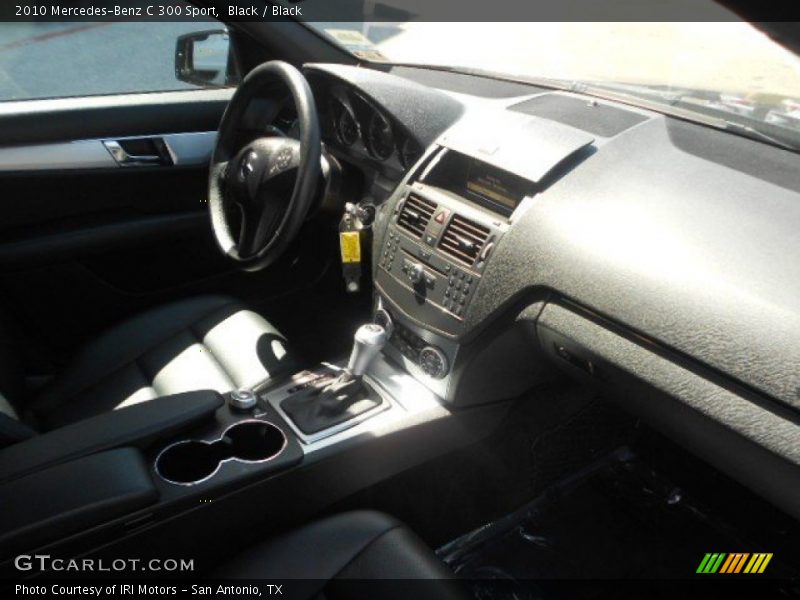 Black / Black 2010 Mercedes-Benz C 300 Sport