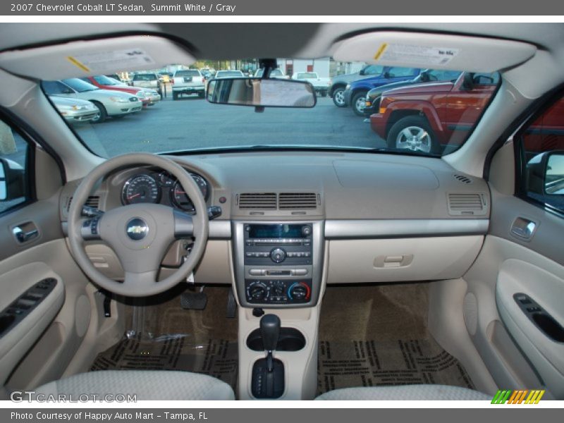 Summit White / Gray 2007 Chevrolet Cobalt LT Sedan