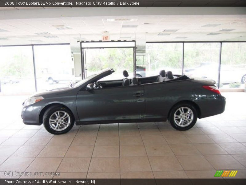 Magnetic Gray Metallic / Dark Stone 2008 Toyota Solara SE V6 Convertible