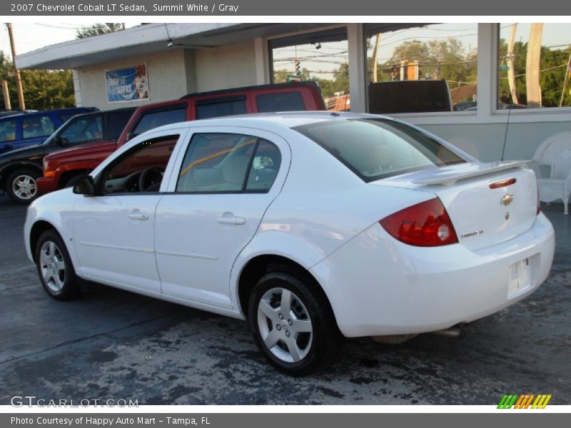 Summit White / Gray 2007 Chevrolet Cobalt LT Sedan