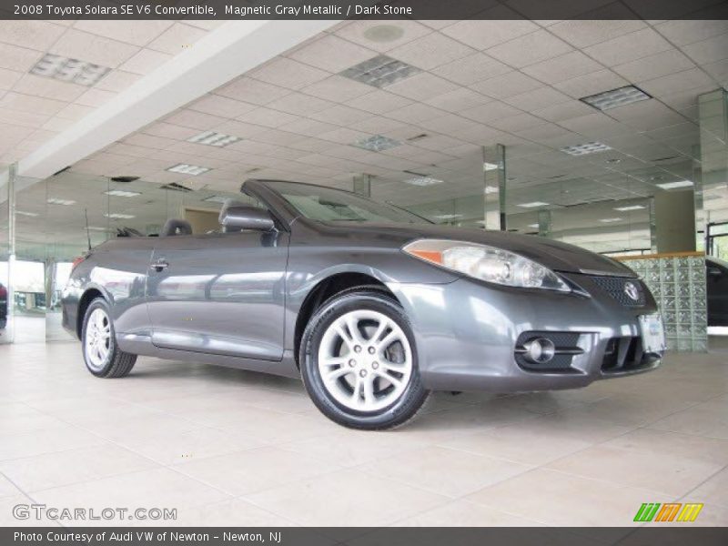 Magnetic Gray Metallic / Dark Stone 2008 Toyota Solara SE V6 Convertible