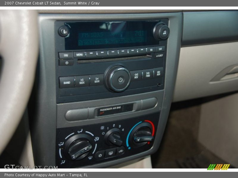 Summit White / Gray 2007 Chevrolet Cobalt LT Sedan