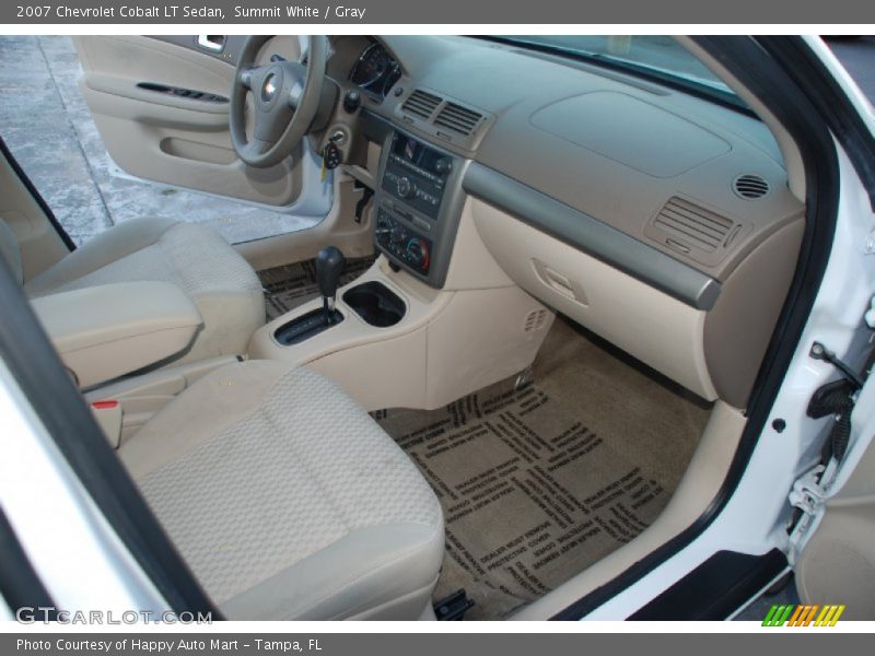 Summit White / Gray 2007 Chevrolet Cobalt LT Sedan