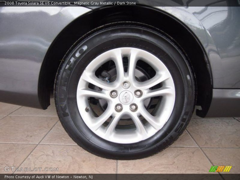 Magnetic Gray Metallic / Dark Stone 2008 Toyota Solara SE V6 Convertible
