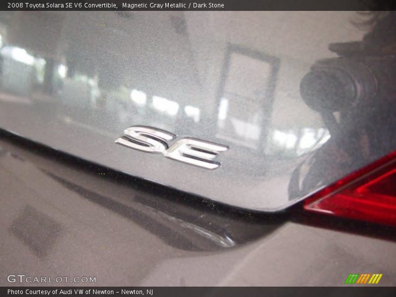 Magnetic Gray Metallic / Dark Stone 2008 Toyota Solara SE V6 Convertible