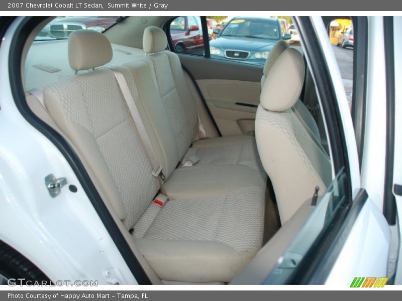 Summit White / Gray 2007 Chevrolet Cobalt LT Sedan