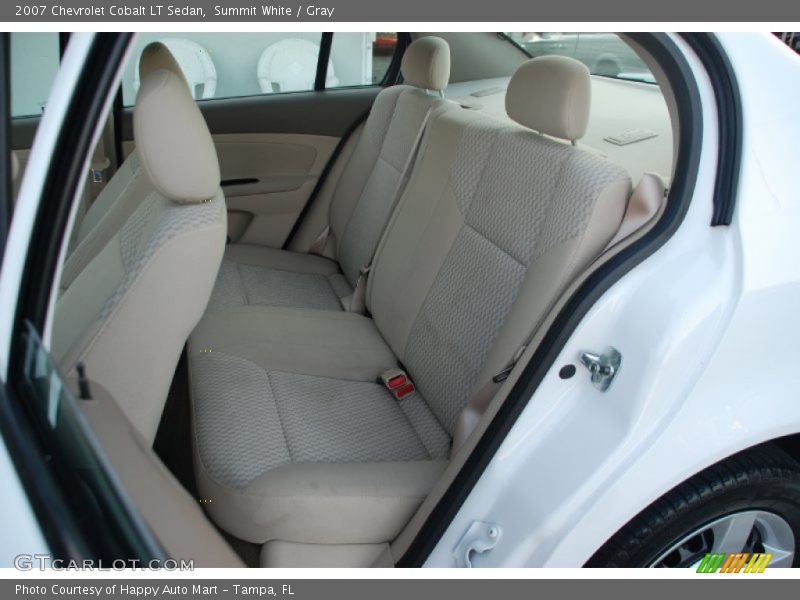 Summit White / Gray 2007 Chevrolet Cobalt LT Sedan