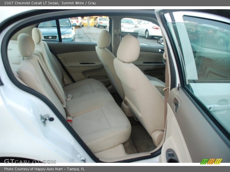 Summit White / Gray 2007 Chevrolet Cobalt LT Sedan