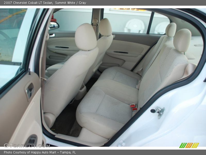 Summit White / Gray 2007 Chevrolet Cobalt LT Sedan