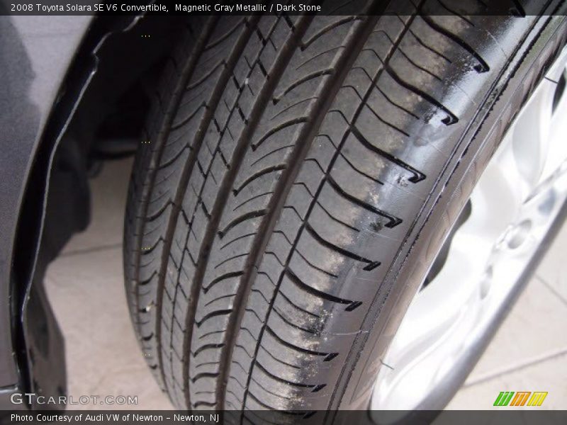 Magnetic Gray Metallic / Dark Stone 2008 Toyota Solara SE V6 Convertible