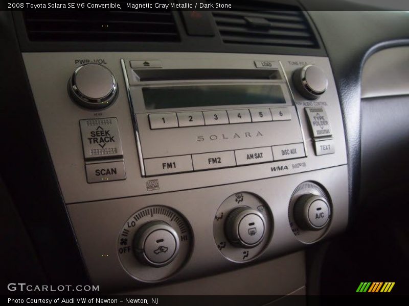 Magnetic Gray Metallic / Dark Stone 2008 Toyota Solara SE V6 Convertible
