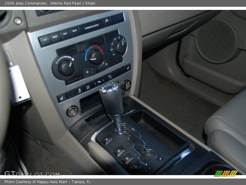 Inferno Red Pearl / Khaki 2006 Jeep Commander