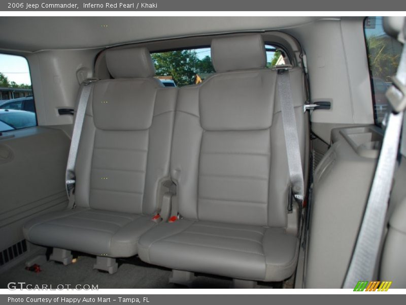 Inferno Red Pearl / Khaki 2006 Jeep Commander