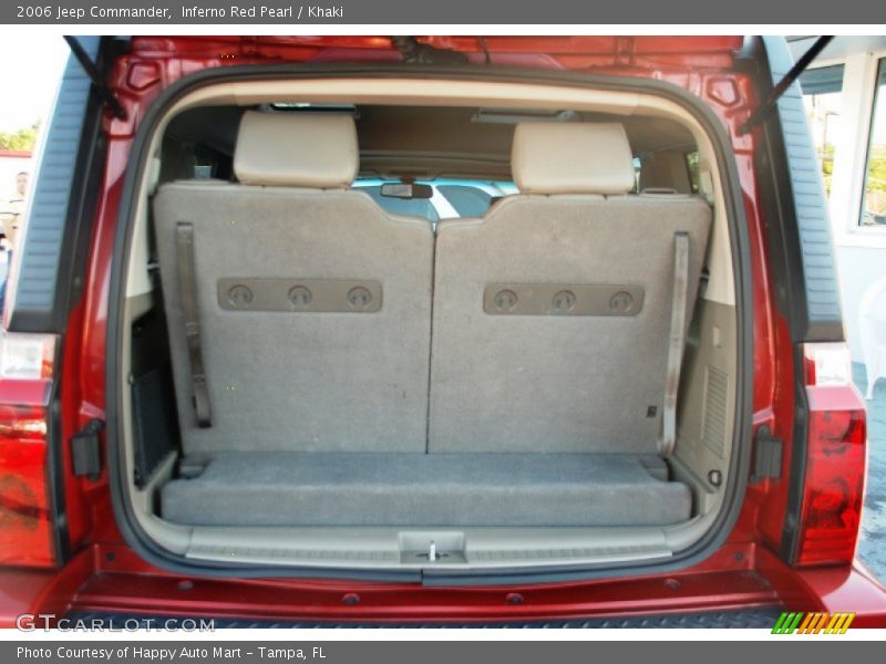 Inferno Red Pearl / Khaki 2006 Jeep Commander