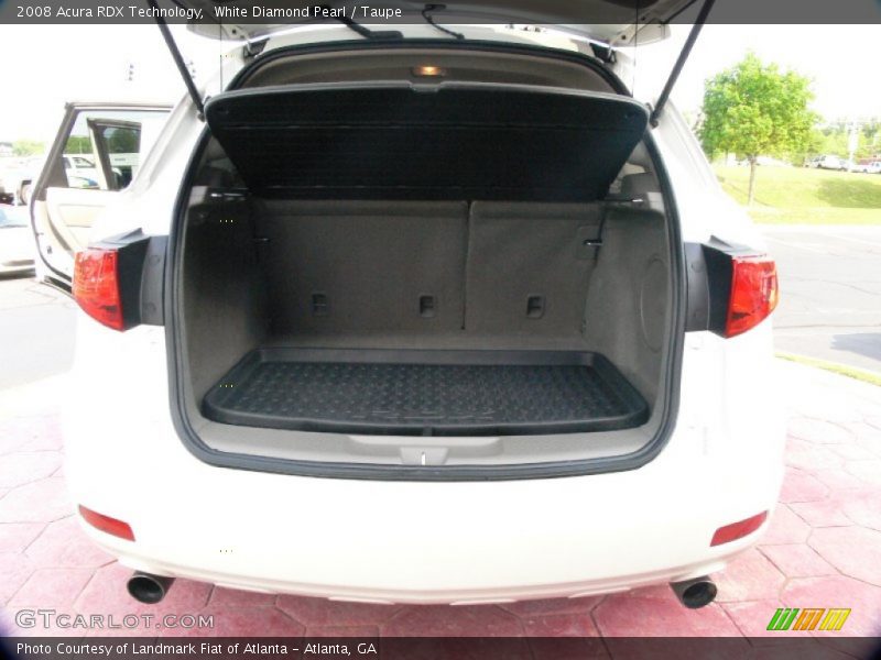 White Diamond Pearl / Taupe 2008 Acura RDX Technology