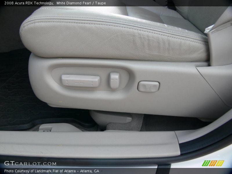 White Diamond Pearl / Taupe 2008 Acura RDX Technology