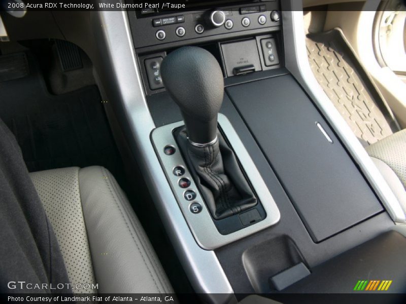 White Diamond Pearl / Taupe 2008 Acura RDX Technology