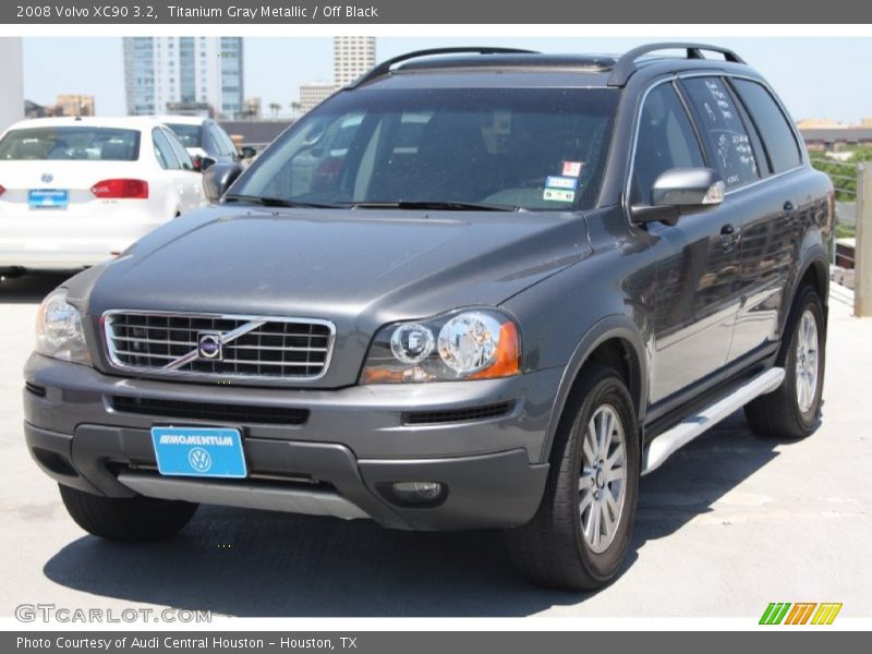 Titanium Gray Metallic / Off Black 2008 Volvo XC90 3.2