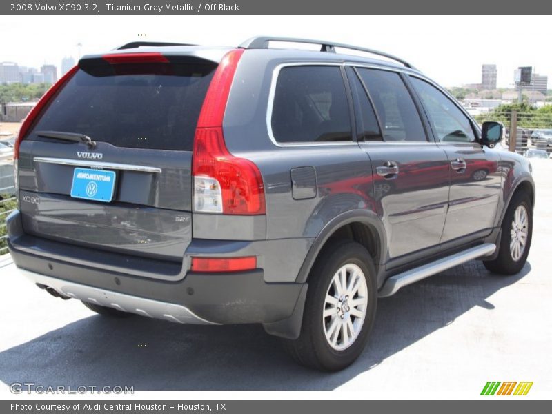 Titanium Gray Metallic / Off Black 2008 Volvo XC90 3.2