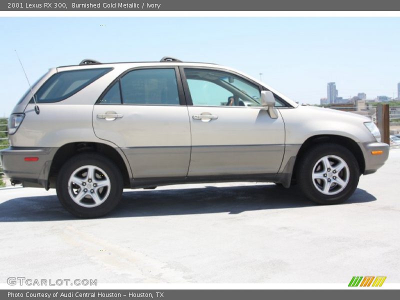 Burnished Gold Metallic / Ivory 2001 Lexus RX 300