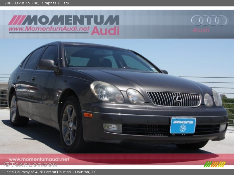Graphite / Black 2003 Lexus GS 300