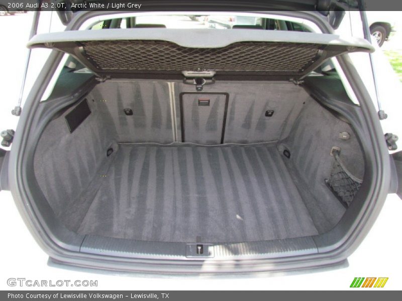 Arctic White / Light Grey 2006 Audi A3 2.0T