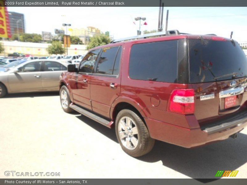 Royal Red Metallic / Charcoal Black 2009 Ford Expedition Limited