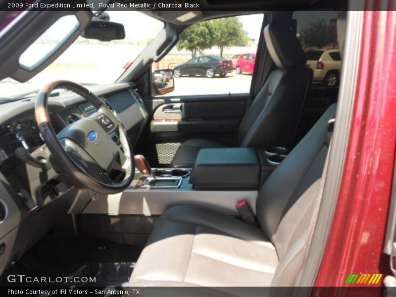 Royal Red Metallic / Charcoal Black 2009 Ford Expedition Limited