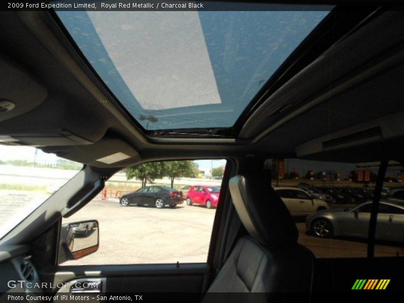 Royal Red Metallic / Charcoal Black 2009 Ford Expedition Limited