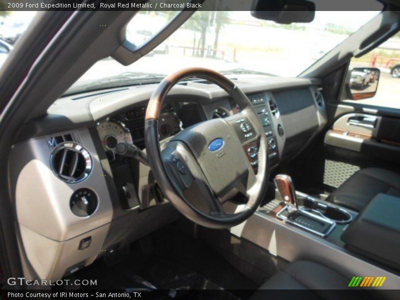 Royal Red Metallic / Charcoal Black 2009 Ford Expedition Limited