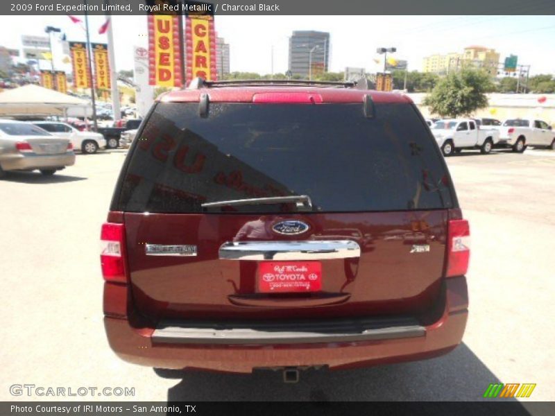 Royal Red Metallic / Charcoal Black 2009 Ford Expedition Limited