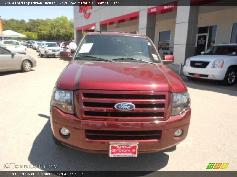 Royal Red Metallic / Charcoal Black 2009 Ford Expedition Limited