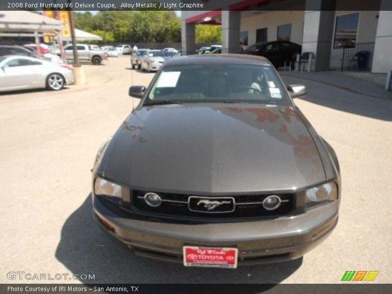 Alloy Metallic / Light Graphite 2008 Ford Mustang V6 Deluxe Coupe