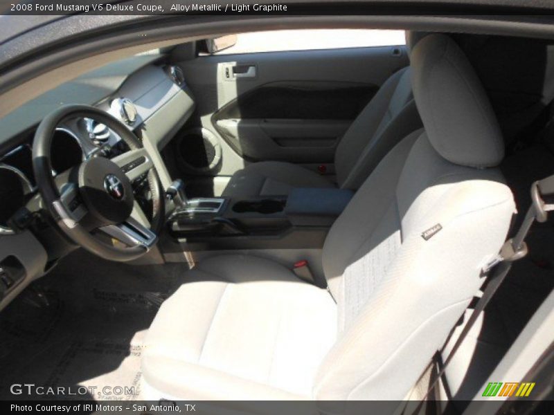 Alloy Metallic / Light Graphite 2008 Ford Mustang V6 Deluxe Coupe