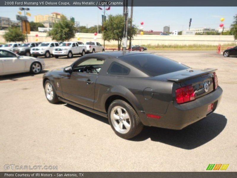 Alloy Metallic / Light Graphite 2008 Ford Mustang V6 Deluxe Coupe