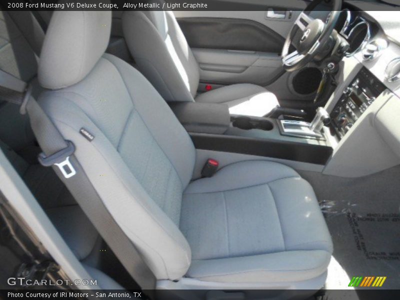 Alloy Metallic / Light Graphite 2008 Ford Mustang V6 Deluxe Coupe