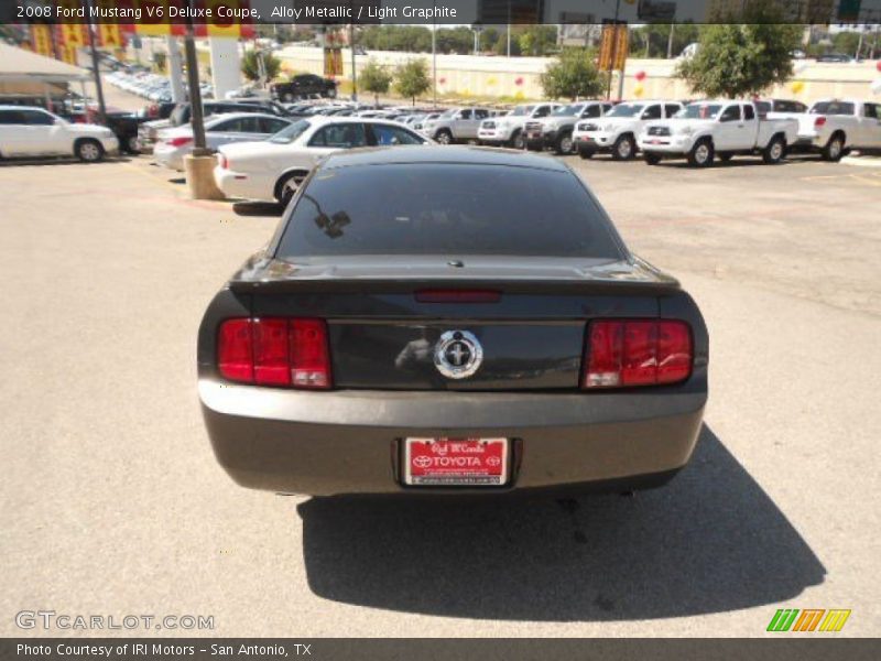 Alloy Metallic / Light Graphite 2008 Ford Mustang V6 Deluxe Coupe