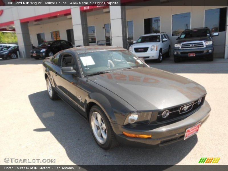 Alloy Metallic / Light Graphite 2008 Ford Mustang V6 Deluxe Coupe