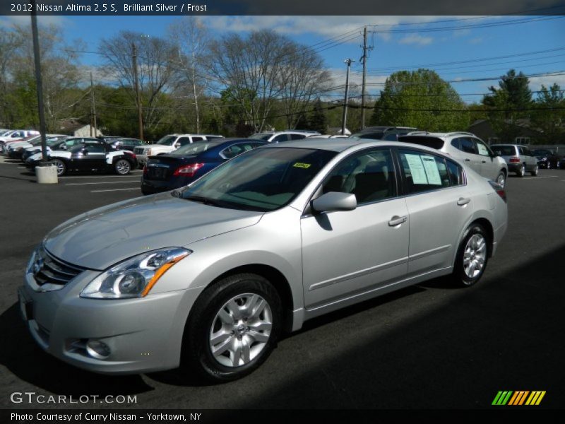 Brilliant Silver / Frost 2012 Nissan Altima 2.5 S