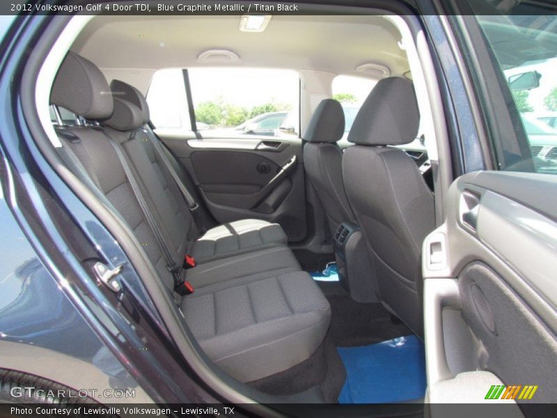 Blue Graphite Metallic / Titan Black 2012 Volkswagen Golf 4 Door TDI