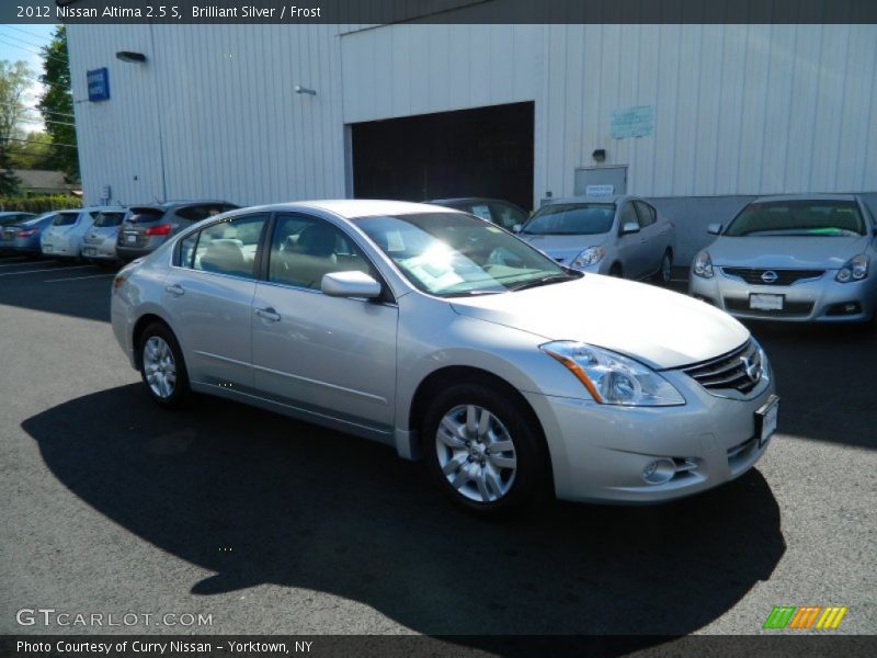 Brilliant Silver / Frost 2012 Nissan Altima 2.5 S