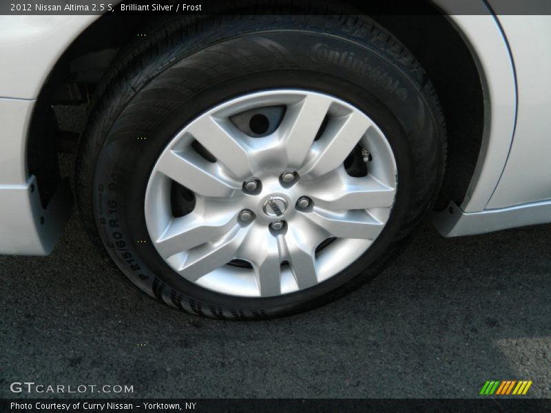 Brilliant Silver / Frost 2012 Nissan Altima 2.5 S