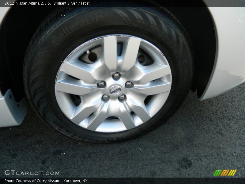 Brilliant Silver / Frost 2012 Nissan Altima 2.5 S