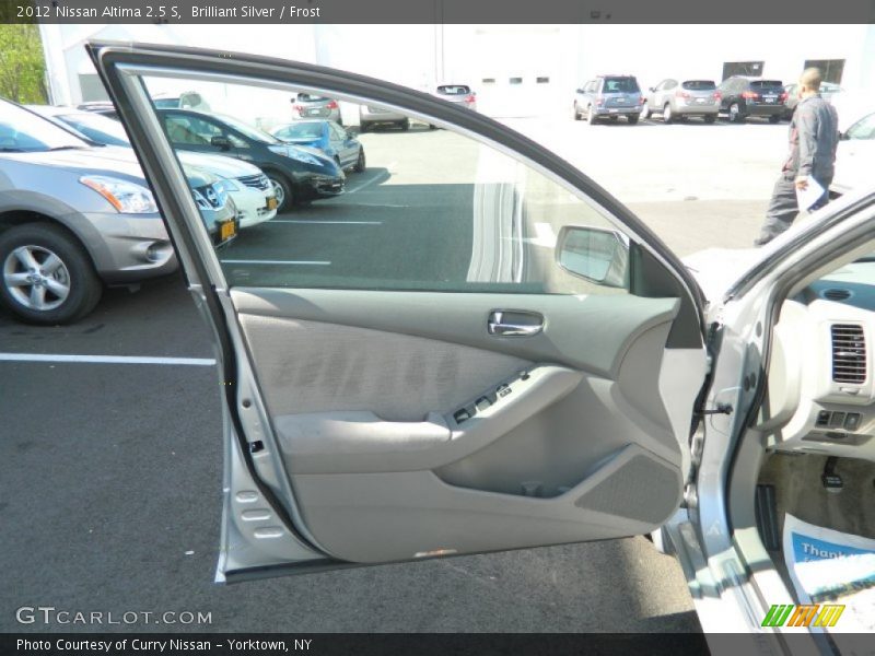 Brilliant Silver / Frost 2012 Nissan Altima 2.5 S