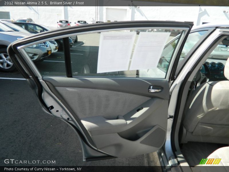 Brilliant Silver / Frost 2012 Nissan Altima 2.5 S