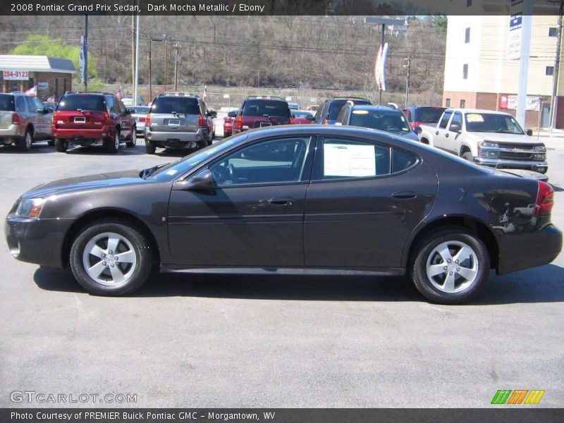Dark Mocha Metallic / Ebony 2008 Pontiac Grand Prix Sedan