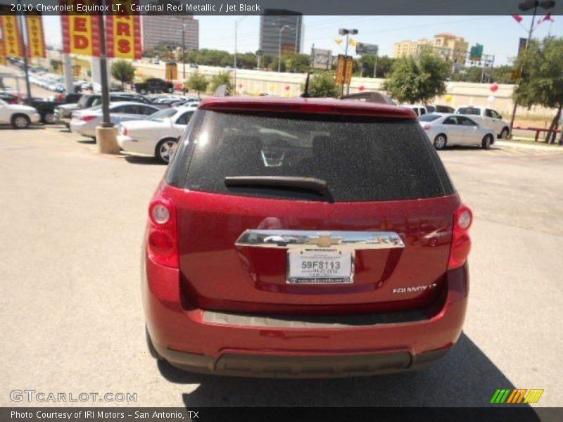 Cardinal Red Metallic / Jet Black 2010 Chevrolet Equinox LT
